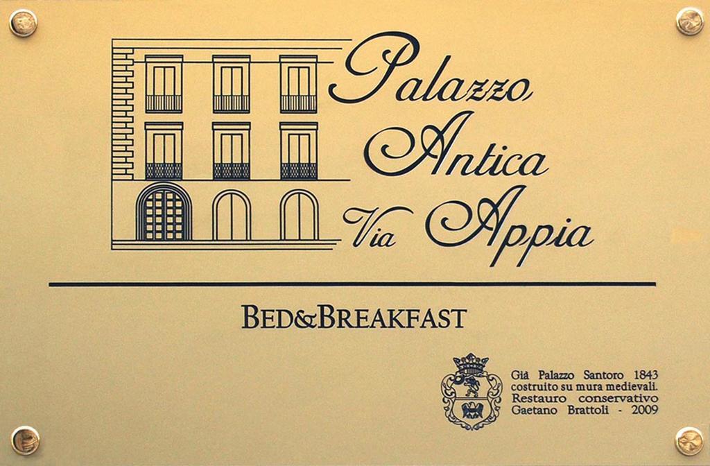 Bed and Breakfast Palazzo Antica Via Appia Бітонто Екстер'єр фото